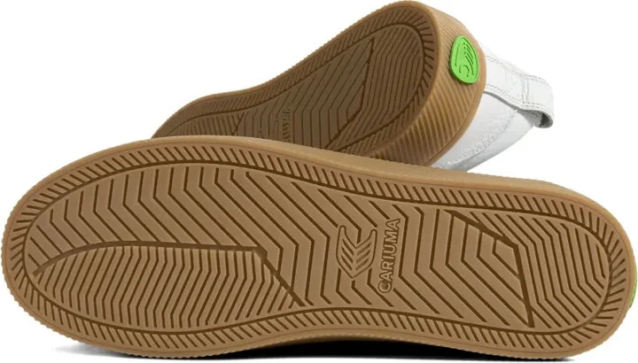 Oca Low leather lace-up sneakers - Image 3