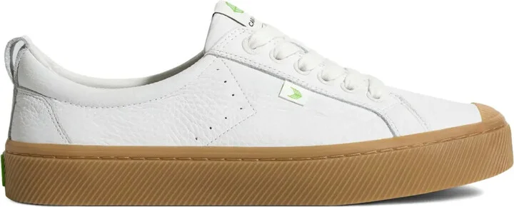 Oca Low leather lace-up sneakers