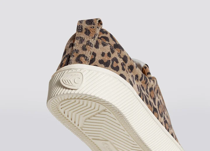 OCA Low Leopard Print Suede Sneaker Men - Image 6