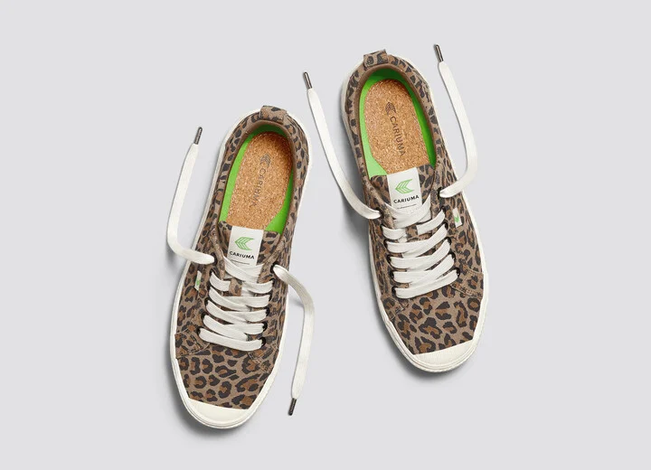 OCA Low Leopard Print Suede Sneaker Men - Image 7