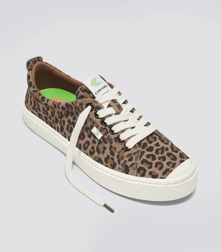 OCA Low Leopard Print Suede Sneaker Men - Image 10
