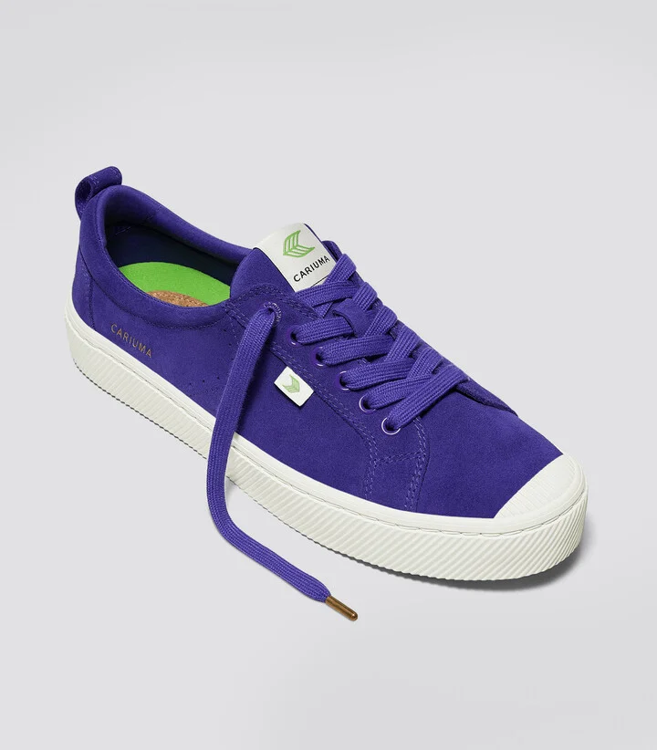 OCA Low Liberty Purple Suede Sneaker Men - Image 2