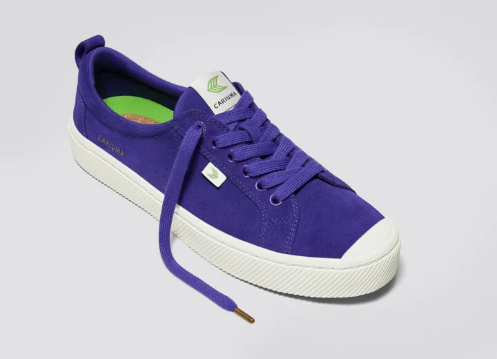 OCA Low Liberty Purple Suede Sneaker Men - Image 4
