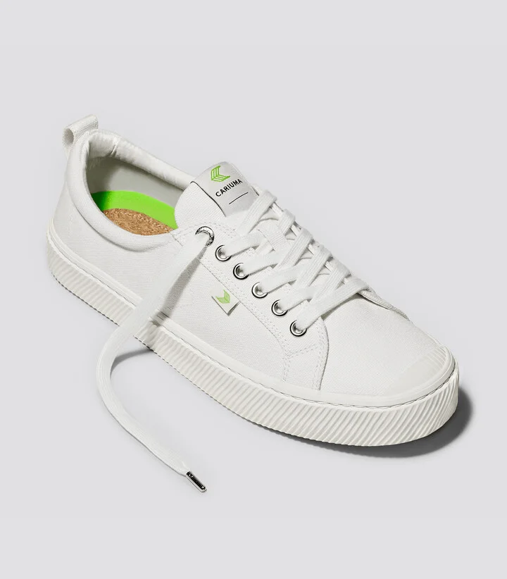 OCA Low Off-White Canvas Sneaker Men - Image 2