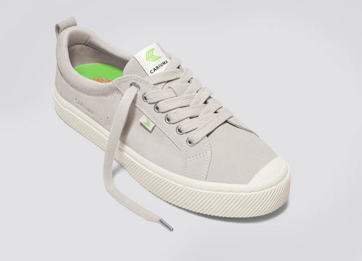 OCA Low Off-White Suede Sneaker Men - Image 4