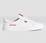OCA Low Pantone Off-White Canvas Viva Magenta Sneaker Men - Image 9