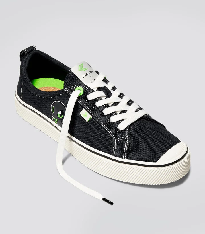OCA Low Razer Black Canvas Sneaker Men - Image 2