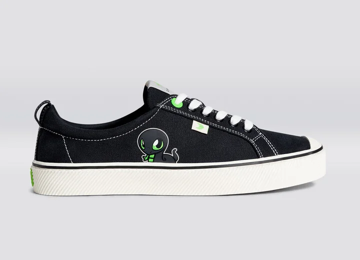 OCA Low Razer Black Canvas Sneaker Men - Image 3