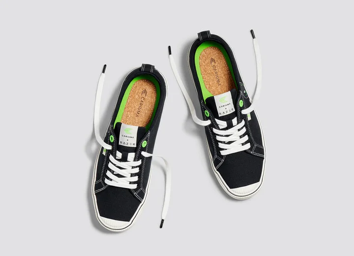 OCA Low Razer Black Canvas Sneaker Men - Image 7