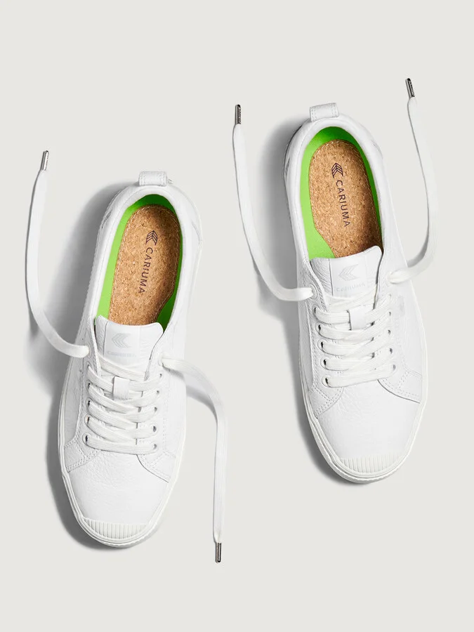 Oca Low - White Premium Leather - Image 2