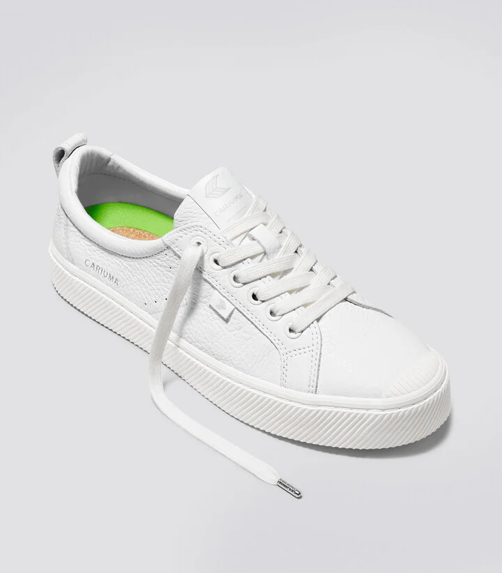 OCA Low White Premium Leather Sneaker Men - Image 2