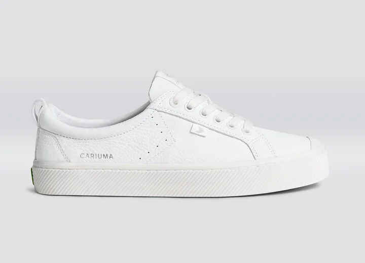 OCA Low White Premium Leather Sneaker Men - Image 3