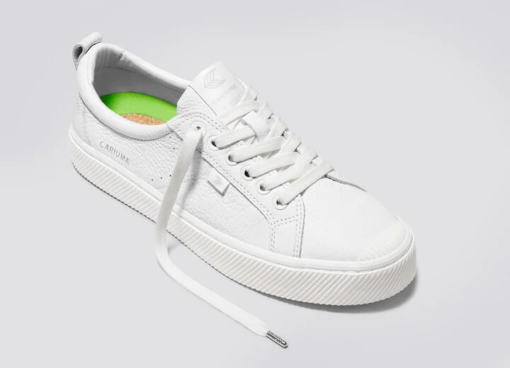 OCA Low White Premium Leather Sneaker Men - Image 4
