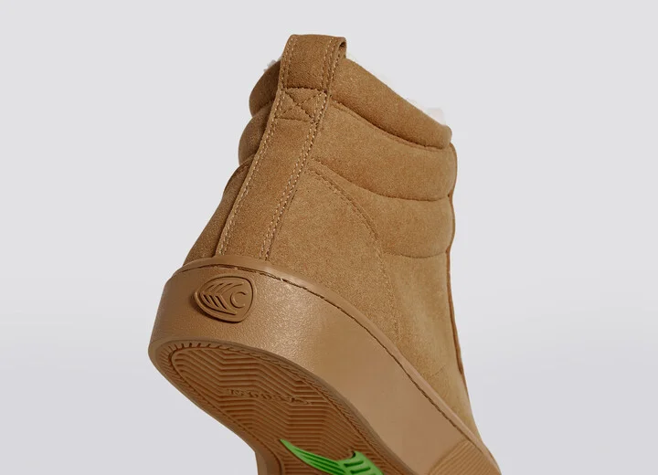 OCA THERMA High All Camel Vegan Suede Boot Men - Image 6