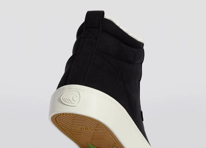 OCA THERMA High Black Vegan Suede Boot Men - Image 7