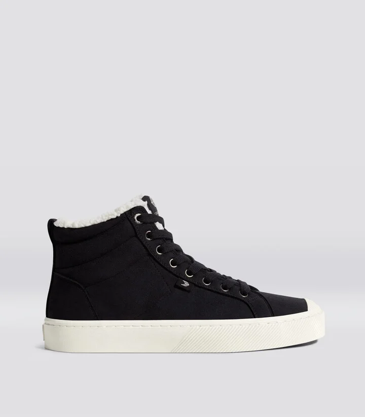 OCA THERMA High Black Vegan Suede Boot Men