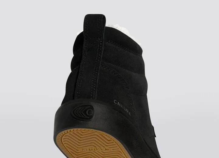 OCA Therma High Hooks All Black Suede Boot Women - Image 6