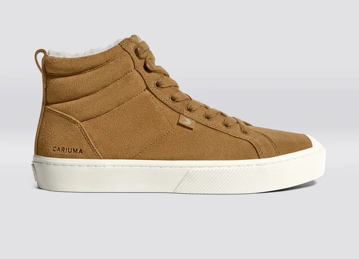 OCA Therma High Hooks Camel Suede Boot Men - Image 3