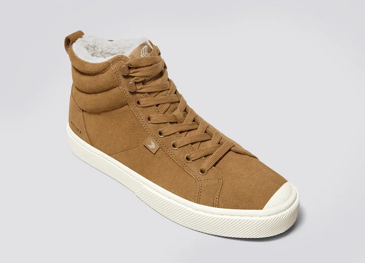 OCA Therma High Hooks Camel Suede Boot Women - Image 4