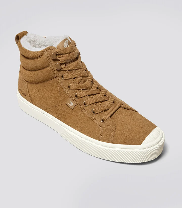 OCA Therma High Hooks Camel Suede Boot Women - Image 10