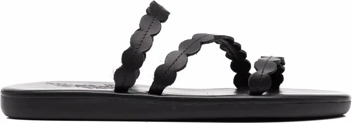 Oceanis leather sandals