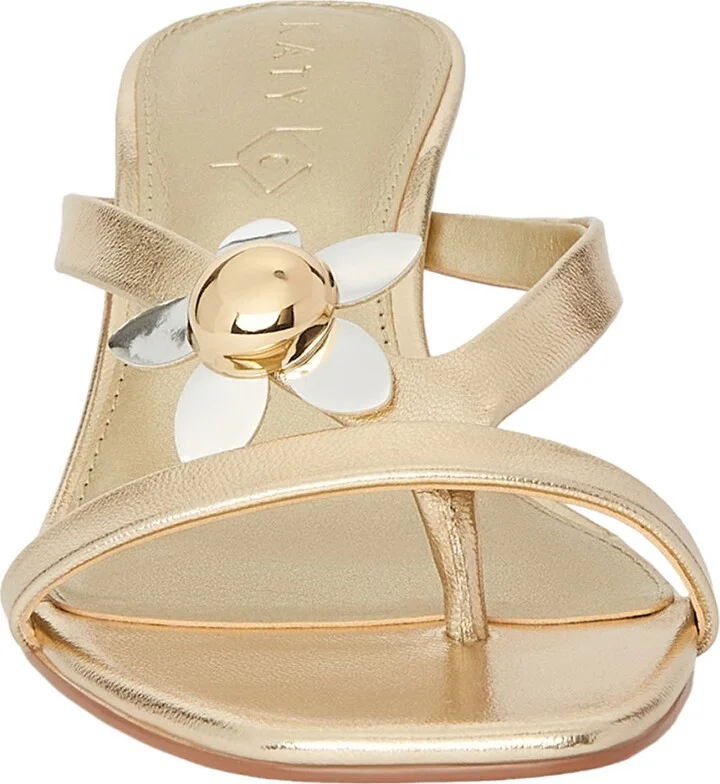 Oceanside Flower Embellishment Sandal - Image 4