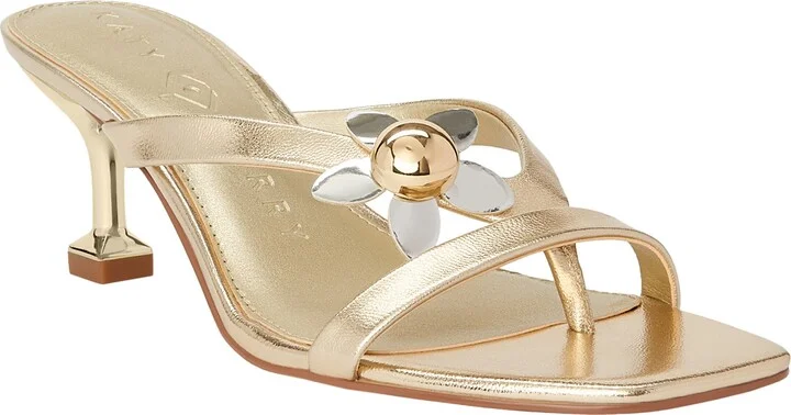Oceanside Flower Embellishment Sandal