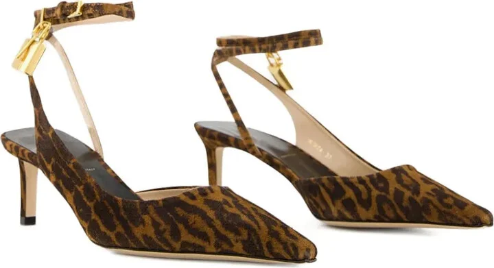 Ocelot padlock-detail pumps - Image 2