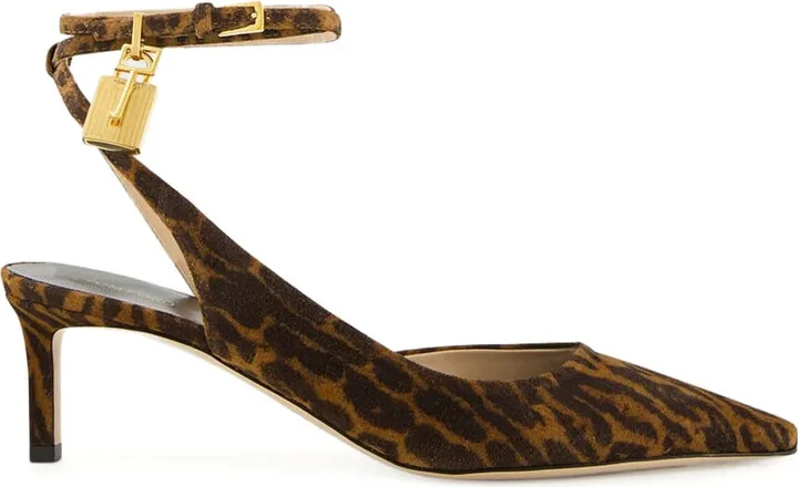 Ocelot padlock-detail pumps