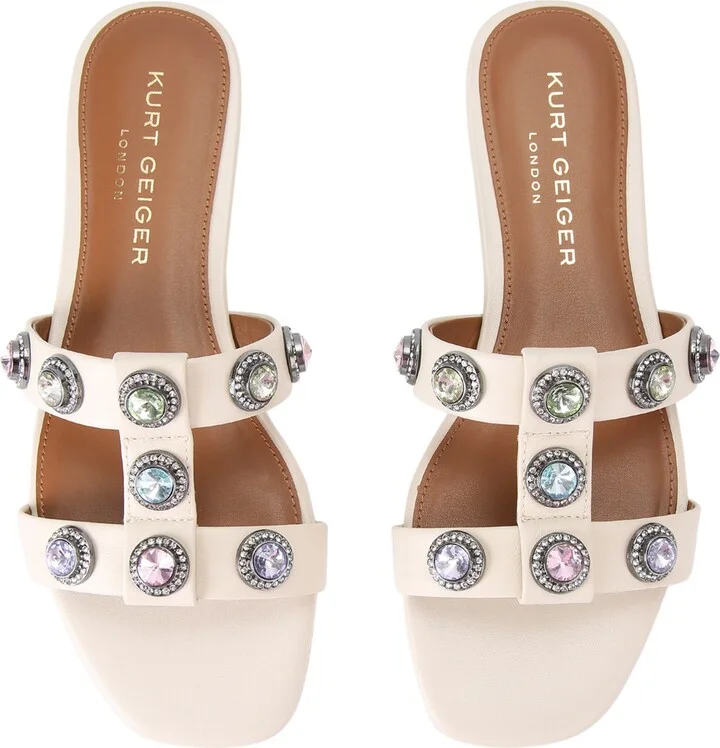 Octavia Embellished Slide Sandal - Image 3