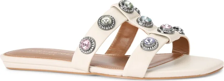 Octavia Embellished Slide Sandal