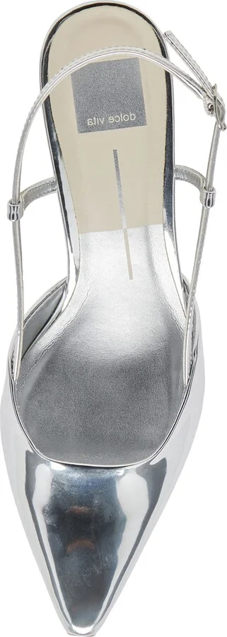 Odela Pointed Toe Kitten Heel Slingback Pump - Image 5