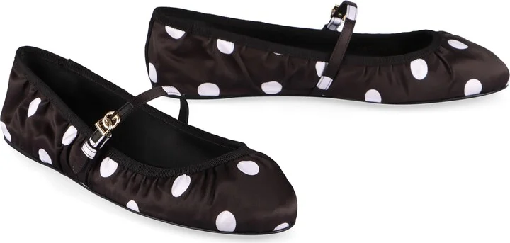 Odette Fabric Ballet Flats - Image 3