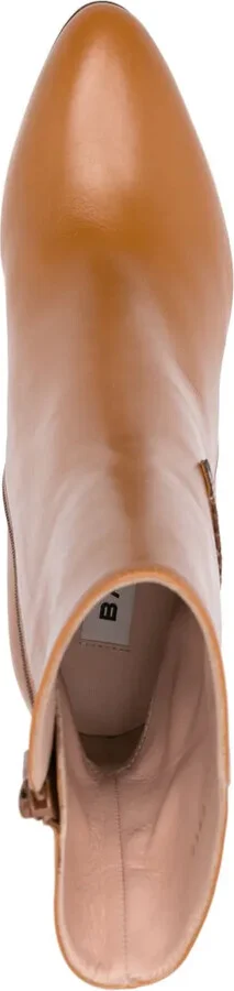 Odeya 100mm leather boots - Image 4
