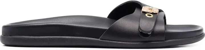 Odi open-toe slides