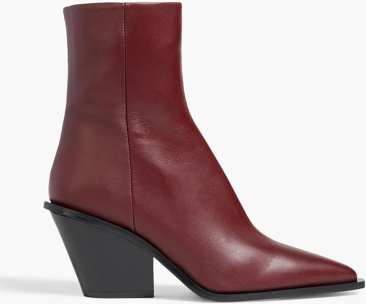Odin leather ankle boots