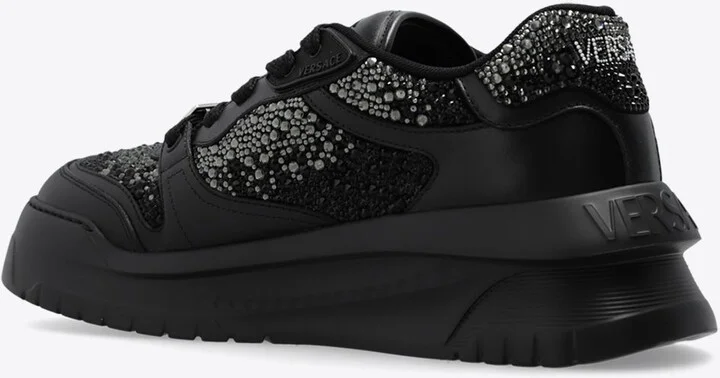 Odissea Crystal Embellished Low-Top Sneakers - Image 2