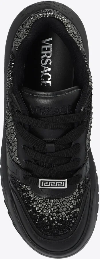 Odissea Crystal Embellished Low-Top Sneakers - Image 3