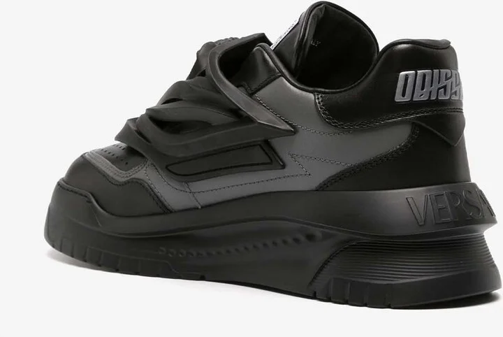 Odissea Leather Low-Top Sneakers - Image 2