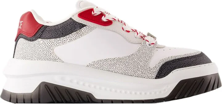 Odissea Sneakers - Versace - Leather - Black