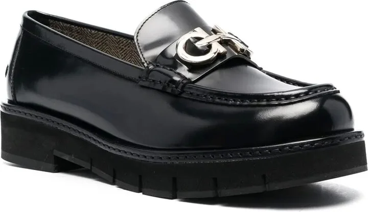 Ofelia Gancini-horsebit loafers - Image 2