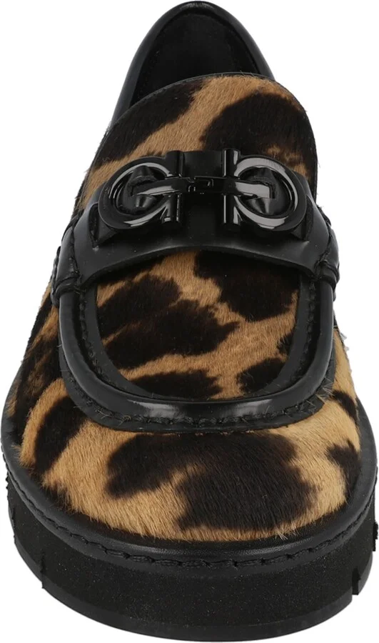 Ofelia Genuine Calf Hair Lug Sole Loafer - Image 3