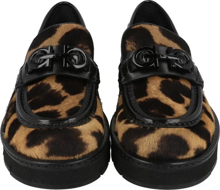 Ofelia Genuine Calf Hair Lug Sole Loafer - Image 6