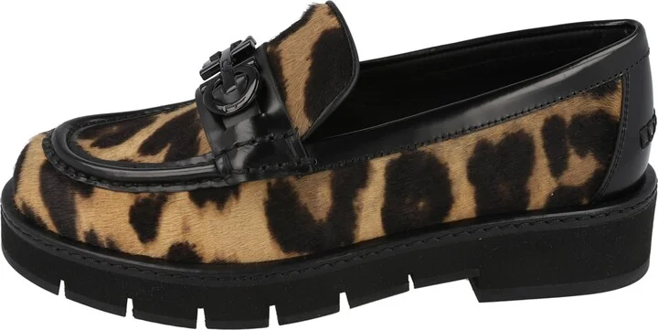 Ofelia Genuine Calf Hair Lug Sole Loafer - Image 7