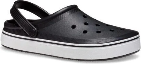 Off Court 208371-001 Clogs Mens 3 Black White Slip On Casual Shoes KHD1442