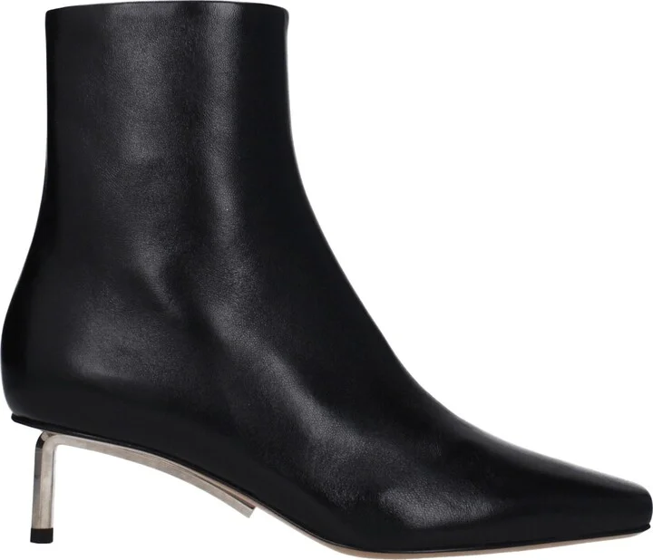 Off- Leather Ankle Women's Boots