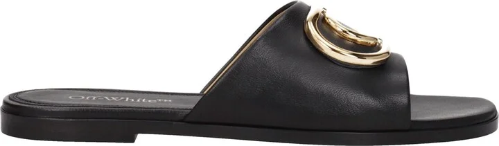 Off- Leather Slippers Women's Sandals