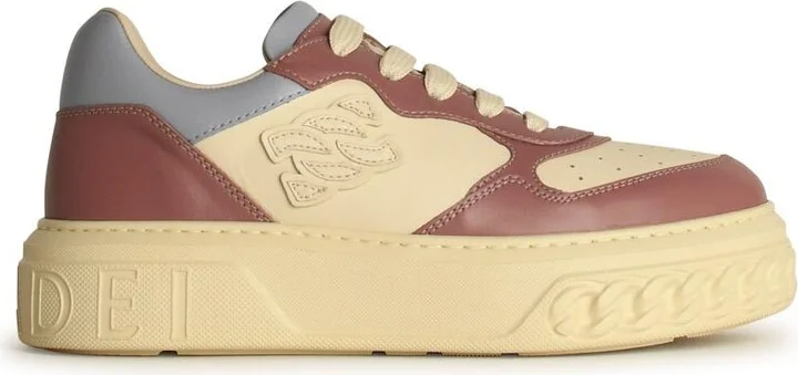 'off Road' Multicolor Leather Sneakers