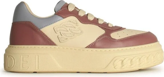 Off Road' Multicolor Leather Sneakers