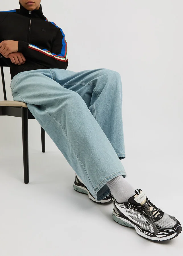 Off-white Be Right Back Panelled Mesh Sneakers - Image 5